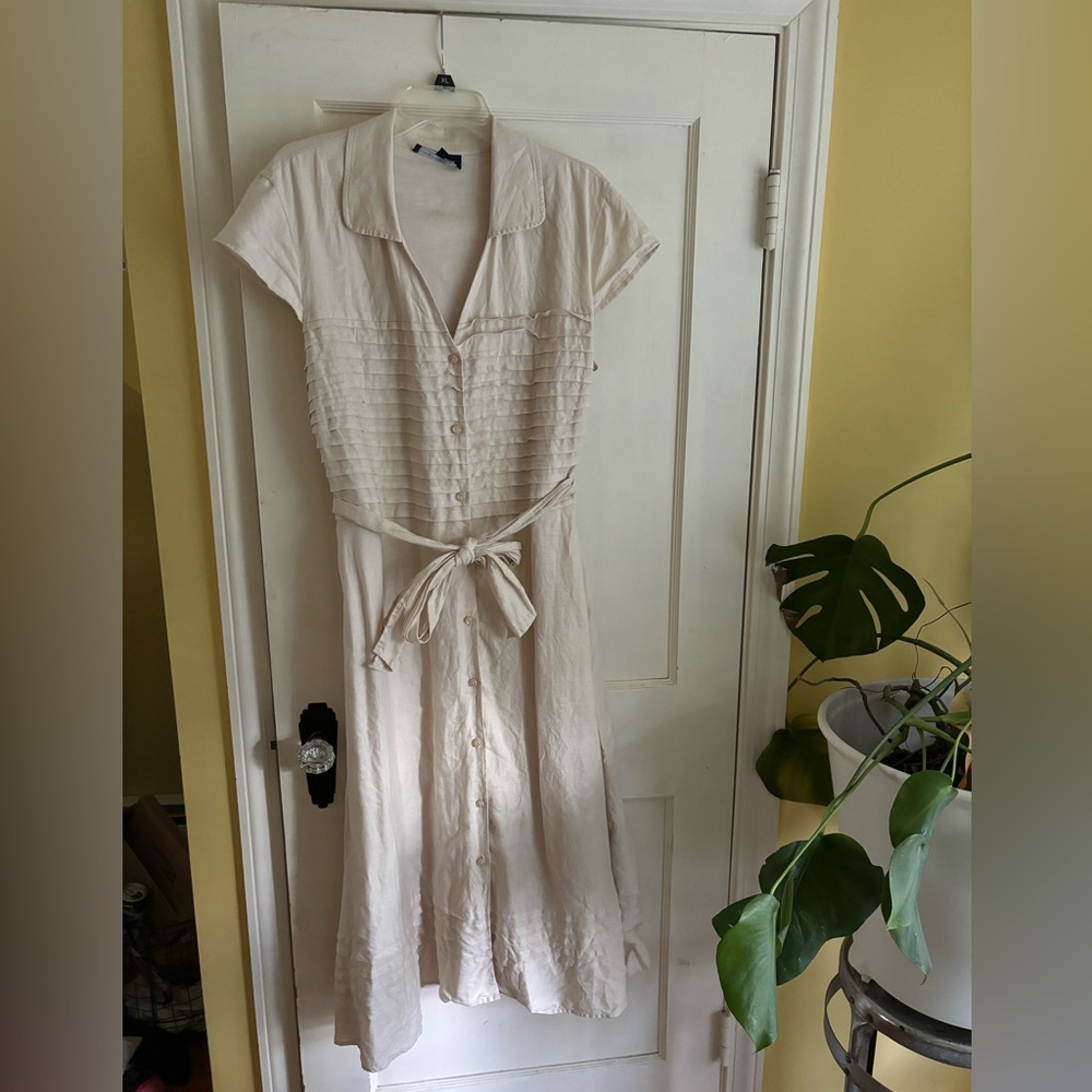 Jones New York Linen Dress